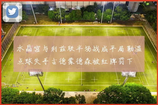 水晶宫与利兹联半场战成平局勒温点球失手古德蒙德森被红牌罚下